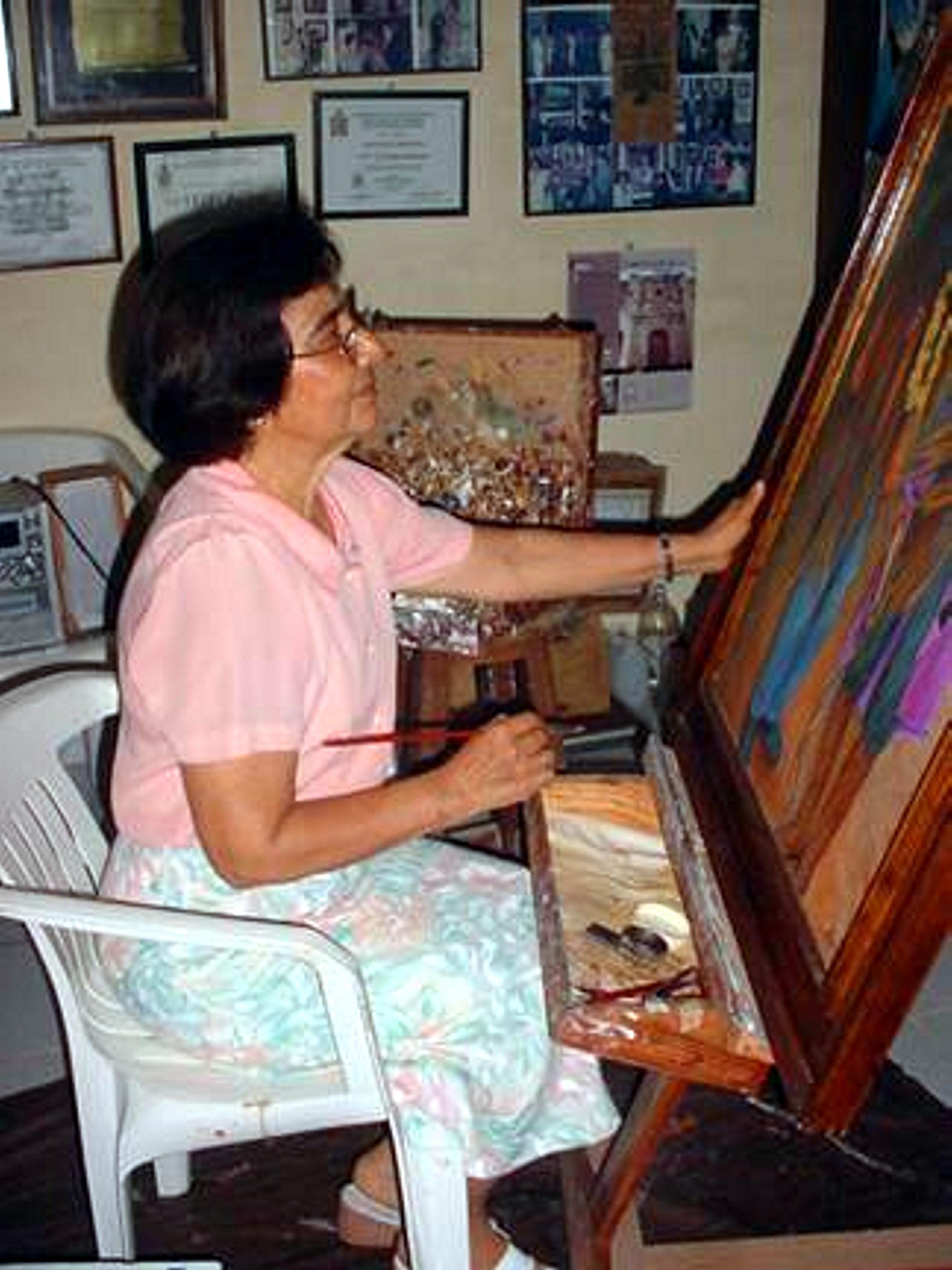 Laura Armenta de mejía, pintora de la costa oaxaqueña
